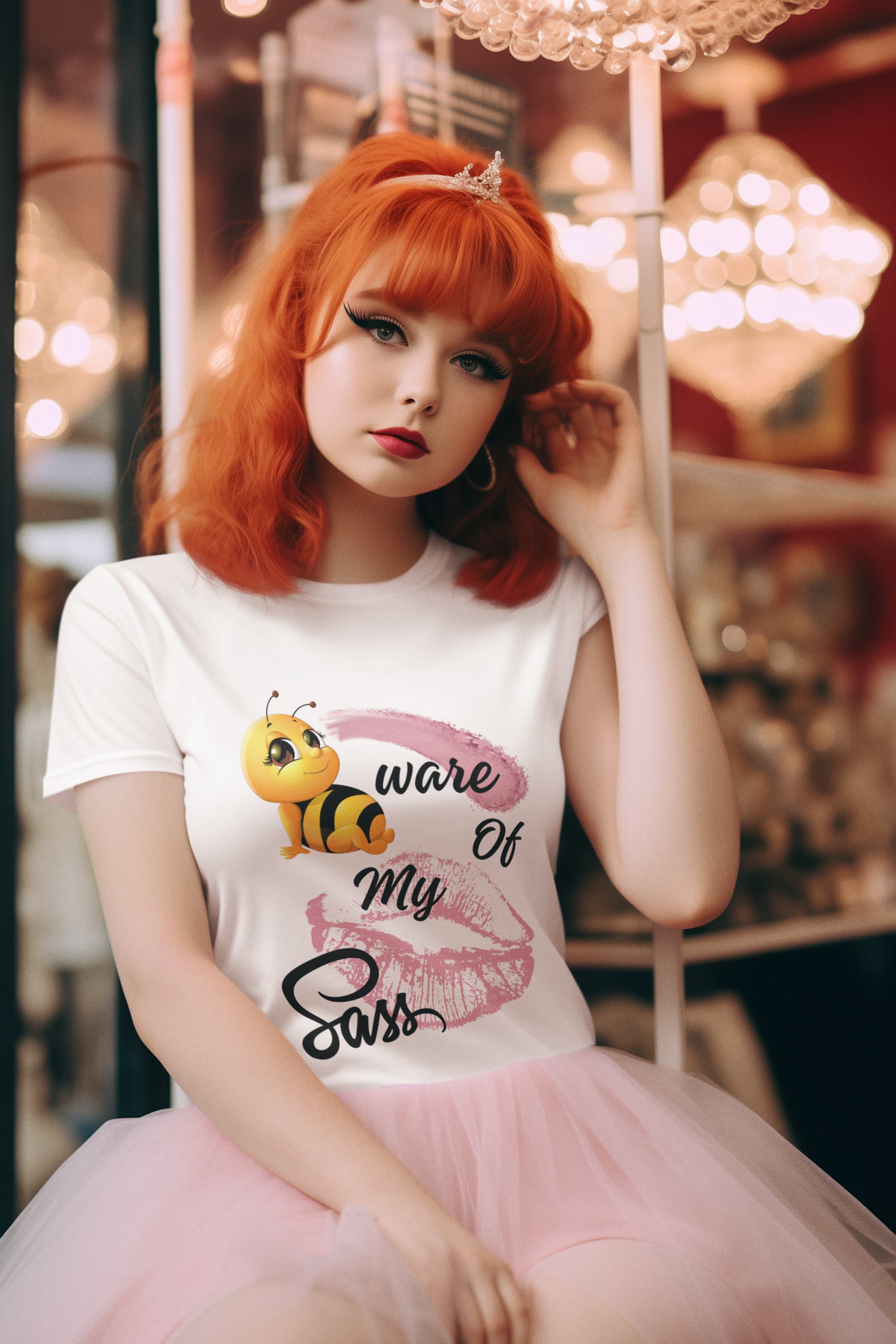 Bee-ware Of My Sass -Unisex Premium t-shirt